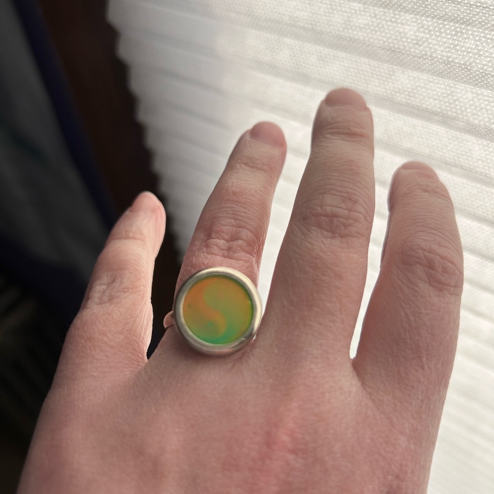Colorful Yin Yang Ring